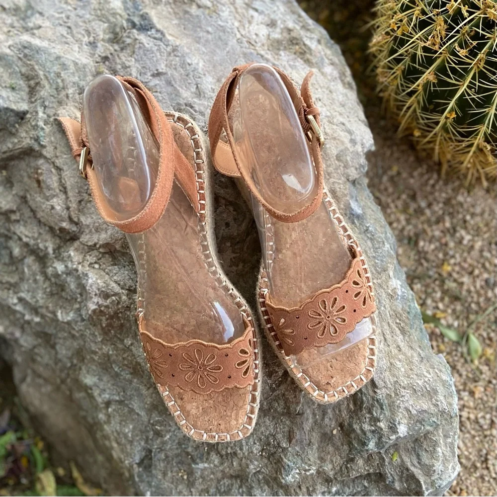 N/A suede espadrille